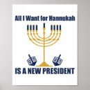 Search for hanukkah posters Menorah