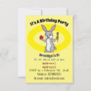 Search for cartoon rabbit invitations Bunny