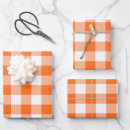 Search for orange white pattern gift wrap Halloween