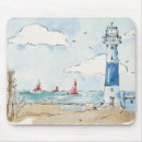 Search for ocean lighthouse mousepads Watercolor