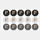 Search for monogram letter p stickers Monogrammed