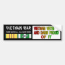 Search for vietnam veteran bumper stickers War