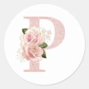 Search for p monogram stickers Modern