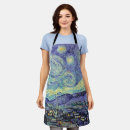 Search for van gogh starry night aprons Vintage