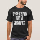 Search for giraffe halloween tshirts Costume