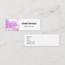 Search for cherry blossoms business cards Pink