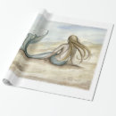 Search for the little mermaid wrapping paper Teal