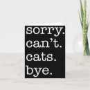 Search for funny goodbye cards Cat
