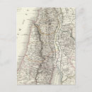Search for map of israel postcards Middle