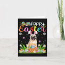 Search for pug easter cards Rabbit