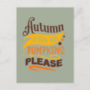 Search for fall season postcards Leaves