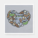 Search for sesame street napkins Garbage