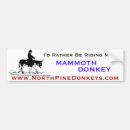 Search for donkey bumper stickers Farm