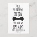 Search for job invitations Best man