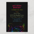 Search for dark and light invitations Colourful