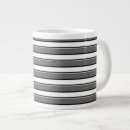 Search for grey and white stripes mugs Pattern