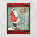 Search for art deco christmas postcards Vintage