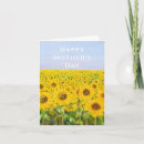 Search for sunflower mothers day cards Floral