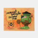 Search for scary halloween doormats Funny