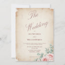 Search for parchment wedding invitations Roses