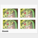 Search for zombie green stickers Cute