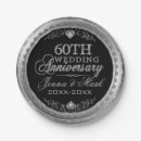 Search for 60th anniversary plates Elegant