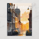 Search for amsterdam netherlands postcards Illustration