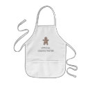 Search for cute baking aprons Gingerbread