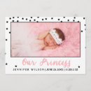Search for star birth announcement cards Black
