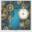 Search for vintage clock stickers Steampunk
