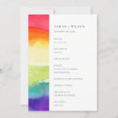 Search for gay wedding programs Rainbow