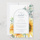 Search for teal sunflower invitations Eucalyptus