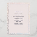 Search for iridescent wedding invitations Elegant