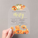 Search for orange and white invitations Flowers