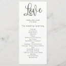 Search for simple wedding programs Ceremony