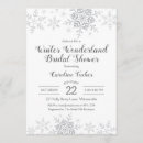 Search for silver snowflake Winter bridal shower