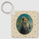 Search for virgin mary key rings Madonna and child