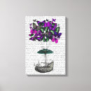 Search for purple butterfly canvas prints Flowers