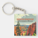Search for hoodoos key rings Bryce canyon
