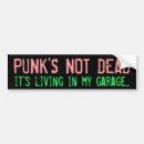 Search for punks bumper stickers Punk rock