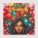 Search for afro christmas cards Women