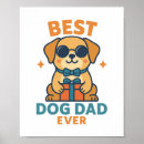 Search for best father ever posters Dog lover