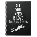 Search for divers notebooks Scuba