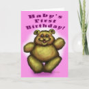 Search for baby first birthday cards Girl