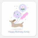 Search for pink dachshund stickers Cute