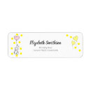 Search for pink elephant return address labels Girl