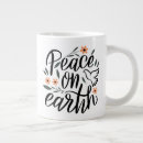 Search for earth design mugs Peace on earth