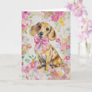 Search for dachshund art cards Doxie