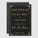 Search for gold foil save the date magnets Magnetic