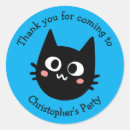 Search for black cat birthday stickers Party